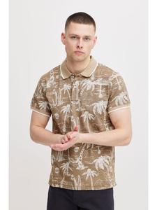 Поло BLEND Poloshirt BHPolo 20716905 bedrucktes Poloshirt für den Sommer, бежевый