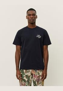 Футболка с принтом Les Deux, темно-синий