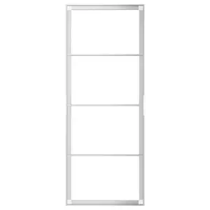 Коробка раздвижной двери для гардеробной, алюминий, 77х196 см, SKYTTA IKEA
