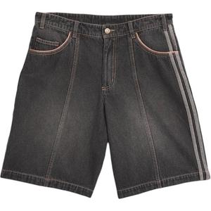 Шорты Tyshawn Denim Adidas Originals, черный