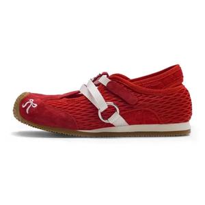 Boldi Kuki Красные женские туфли Мэри Джейн на платформе, цвет Red