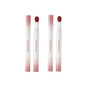 Воздушный матовый блеск для губ velour легко растушевывается, устойчив к размазыванию, стойкий, выравнивающий тон кожи 1,8г MINSHZEE