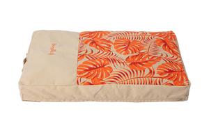Матрас Freedog Адамс для собак 90х65х10см Freedog, цвет бежевый, оранжевый