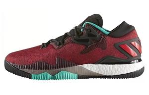 Кроссовки adidas Crazylight Boost Low 2016 James Harden Ghost Pepper, красный/черный