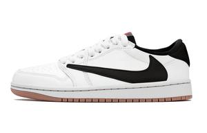 Jordan Баскетбольные кроссовки Air 1 Vintage, унисекс, низкие, белые