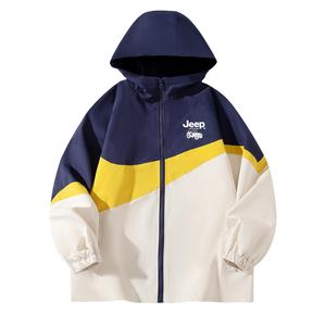 Унисекс Куртка Jeep, Полумесяц Желтый (Трехслойное Утепленное Пальто)