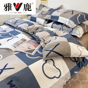 Yalu Пододеяльник 180х220 см из мягкой стираной хлопковой ткани, 1.8 м комплект