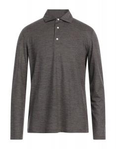 рубашки поло Isaia, темно-коричневый