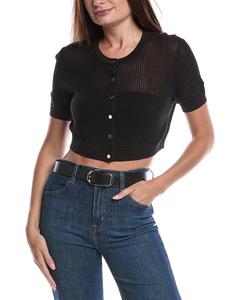 TOCCIN Кардиган Sydney с ажурным узором, черный