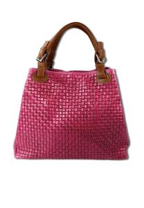 Сумка DrachenLeder Handbag, Pink, Braun/Pink