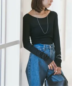 Прозрачный ребристый пуловер с длинными рукавами Noble, цвет Black