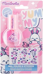 Вкусный набор лаков и наклеек для детей Martinelia, 1 шт