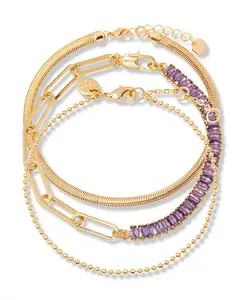 Теннисный браслет с камнем Прии Brook & York, june