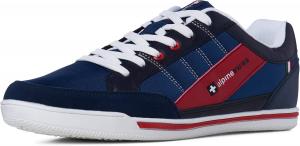 Мужские винтажные кроссовки Alpine Swiss, Низкие кеды в европейском винтажном стиле с замшевой отделкой, Кроссовки Stefan Fashion, Повседневная уличная обувь, темно-синий