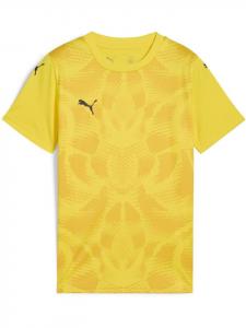 Спортивная футболка TeamUltimate Jersey Jr желтого цвета Puma