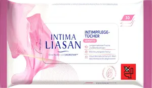 Салфетки для чувствительной интимной гигиены 30 шт. Intima Liasan