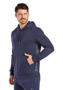 Толстовка erima Essential Team Kapuzensweat, цвет new navy/slate grey