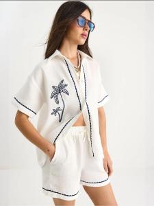 Брючный костюм Bianco Lucci, белый