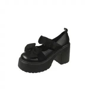 Туфли Мэри Джейн женские Alxnan, Black