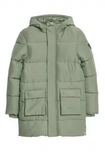 Удлиненное зимнее пальто Marks & Spencer, Khaki