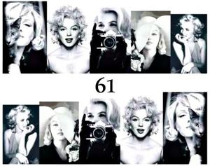 Водные наклейки для ногтей - №61, inna