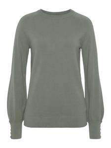 Свитер с круглым вырезом цвета лайма Laura Scott