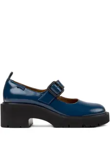 Лоферы Milah 54 на платформе Camper, синий