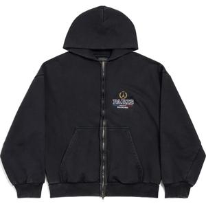 Толстовка унисекс черная Balenciaga, черный