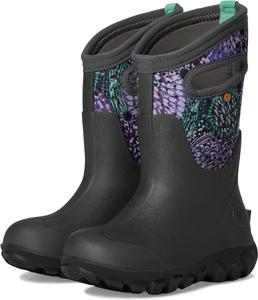 Ботинки Bogs Kids Classic Seamless Dandelion, цвет Dark Gray Multi