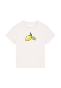 Футболка с принтом LEMON watapparel, белый