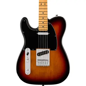 Электрогитара Fender Player II Telecaster для левшей с грифом из клена, цвет 3-цветный солнечный взрыв