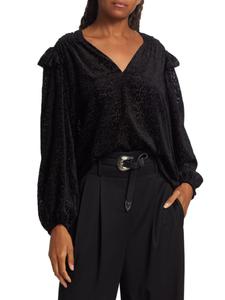 Топ-пуловер Люси Девор Tanya Taylor, черный