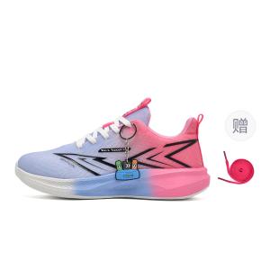 7 SEVFUN Дышащие и легкие низкие кроссовки унисекс розово-голубые Pink Charm (с бесплатными розовыми шнурками), цвет Blue Pink Charm (with Free Pink Shoelace)