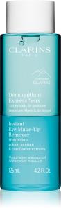 Очищающее средство для мгновенного снятия макияжа с глаз, двухфазное средство для снятия макияжа с глаз, для чувствительных глаз Clarins, 125 мл