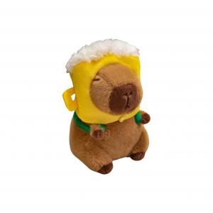 Плюшевая кукла милая капибара реалистичная игрушка животное плюш высота 22см Princess lovers