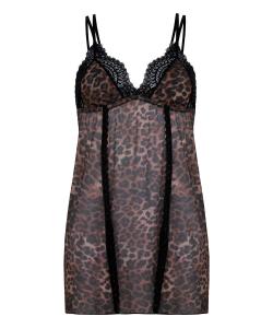 Hunkemöller Пеньюар 'Ella' в коричневом цвете