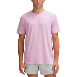 Мужская футболка Metal Vent Tech Lululemon, розовый
