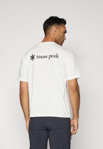 Футболка Snow Peak BACK LOGO UNISEX, Off White/Off-White