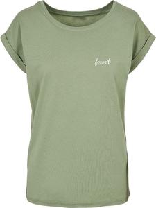 Brandit Футболка "Forvert Lady Tee Santa Maria" зеленого цвета