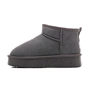 WARRIOR Унисекс короткие зимние ботинки каштаново-серые, цвет Gray