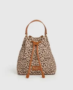 Женская сумка-ведро Ganya с застежкой на шнурок Pepe Jeans, бежевый