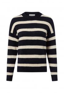 Джемпер MSCH Copenhagen FESTINA HOPE, Marine/Beige/Dark Blue