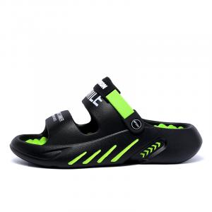 CariteSport Пляжные сандалии мужские черно-зеленые, цвет Black Green