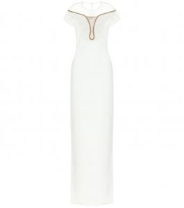 Платье Лара из эластичного кади Stella McCartney, белый