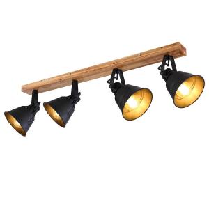 Потолочный светильник Globo Lighting Günther, железо - 4-пламенное - количество пламен: 4