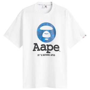 Aape og moonface футболка Aape By A Bathing Ape, белый