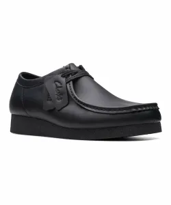 Повседневные черные кроссовки Clarks 619J Wallabee EVO WP