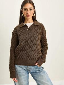 Bianco Lucci Свитер в коричневом цвете