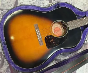2025 Epiphone Inspired By Gibson Custom Shop 1942 Banner J45 Vintage Sunburst Новая, неигранная, оригинальная дилерская, 4 фунта 10 унций #249