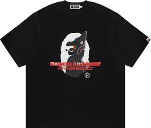 Футболка BAPE Heads Show Bape Relaxed Fit 'Black', черный